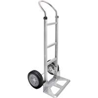 Knocked Down Hand Truck, Continuous Handle, Aluminum, 49-5/8" Height, 500 lbs. Capacity Equipment World