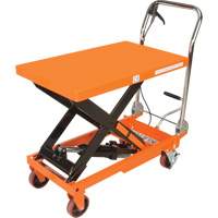 Hydraulic Scissor Lift Table, 32" L x 19-3/4" W, Steel, 1100 lbs. Capacity MP008 | Equipment World