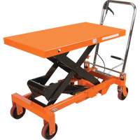 Hydraulic Scissor Lift Table, 39-1/2" L x 20" W, Steel, 1650 lbs. Capacity MP010 | Equipment World