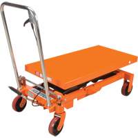 Hydraulic Scissor Lift Table, 39-1/2" L x 20" W, Steel, 1650 lbs. Capacity MP010 | Equipment World