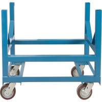 Pipe & Bar Cradle Truck, 24" L x 24" W x 34" H, 2500 lbs. Capacity, Polyurethane Wheels Equipment World
