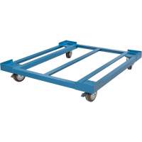Pallet Dolly, 48.5" W x 43" D x 8" H, 3000 lbs. Capacity Equipment World
