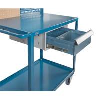 Mobile Service Cart, 2 Tiers, 24" W x 57" H x 40" D, 1200 lbs. Capacity Equipment World