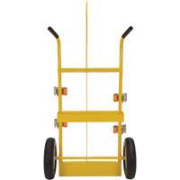 Welding Cylinder Torch Cart, Foam-Filled Wheels, 23-13/16" W x 22-13/16" L Base, 500 lbs. Equipment World