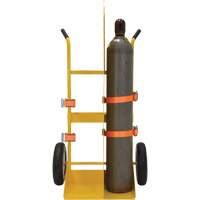 Welding Cylinder Torch Cart, Foam-Filled Wheels, 23-13/16" W x 22-13/16" L Base, 500 lbs. Equipment World