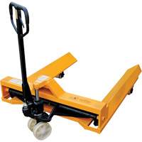 Transpalette pour mat&eacute;riaux en rouleaux, Acier, 48" lo x 7,5" la, Capacit&eacute; 4000 lb Equipment World