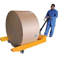 Transpalette pour mat&eacute;riaux en rouleaux, Acier, 48" lo x 7,5" la, Capacit&eacute; 4000 lb Equipment World