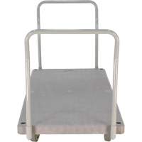 Heavy Duty Plastic Platform Truck, 60" L x 30" W, 3000 lbs. Cap., Polyurethane Wheels Equipment World