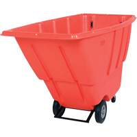 Tilt Truck, Polyethylene, 0.5 cu. yd., 450 lbs. Load Capacity Equipment World