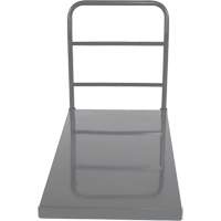 Platform Truck, 48" L x 24" W, 2000 lbs. Capacity, Rubber Casters Equipment World