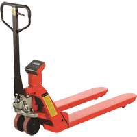 Eco Weigh-Scale Pallet Truck, 45" L x 22.5" W, 4400 lbs. Cap. MP254 | Equipment World