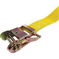 Ratchet Strap, E-Track System, 2" W x 12' L, 1333 lbs. (605 kg) Working Load Limit Equipment World