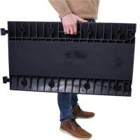 Protecteur de c&acirc;ble de s&eacute;rie moyenne Powerhouse, 5 canaux, 36" lo x 19,63" la x 2,25" h Equipment World