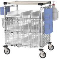 PPE Check-In Station, Stainless Steel, 43" x 40" x 24", 900 lbs. Capacity Equipment World