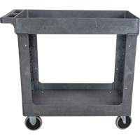 Chariot utilitaire pour l'entretien, 2 tiers, 16-1/2" x 32-1/2" x 34-1/2", Capacit&eacute; 550 lb Equipment World