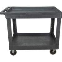 Chariot utilitaire pour l'entretien, 2 tiers, 24-5/8" x 32-1/2" x 40", Capacit&eacute; 550 lb Equipment World