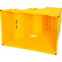 Industrial Step Stool, 3 Steps, 34-13/16" x 22-7/16" x 28-1/2" High Equipment World