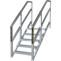 3-5 Step Telescopic Aluminum Smart Stairs Equipment World