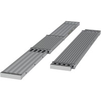 Telescoping Work Plank, 108" W x 12" D, 250 lbs. Capacity, Knocked Down Equipment World