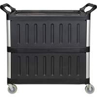 Chariot utilitaire, 3 tiers, 19-3/4" x 37-1/2" x 40-1/4", Capacit&eacute; 250 lb Equipment World