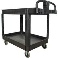 Chariot utilitaire, 2 tiers, 25-5/8" x 33-1/2" x 43-3/4", Capacit&eacute; 550 lb Equipment World