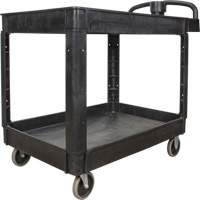 Chariot utilitaire, 2 tiers, 25-5/8" x 33-1/2" x 43-3/4", Capacit&eacute; 550 lb Equipment World