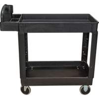 Chariot utilitaire, 2 tiers, 17-1/8" x 33-1/2" x 37-5/8", Capacit&eacute; 550 lb Equipment World
