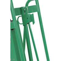 Powered Drum Hand Truck with Pneumatic Wheels Equipment World