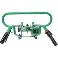 Powered Drum Hand Truck with Pneumatic Wheels Equipment World