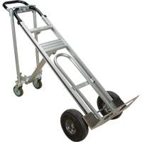 3-in-1 Convertible Hand Truck, Aluminum, 600 lbs. Capacity Equipment World