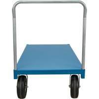 Heavy-Duty Platform Truck, 48" L x 24" W, 1200 lbs. Capacity, Flat Free Casters Equipment World