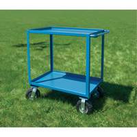 Outdoor Shelf Cart, 2 Tiers, 18" W x 39" H x 33" D, 1200 lbs. Capacity Equipment World