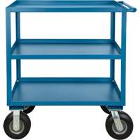 Outdoor Shelf Cart, 3 Tiers, 18" W x 39" H x 33" D, 1200 lbs. Capacity Equipment World