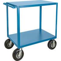 Outdoor Shelf Cart, 2 Tiers, 18" W x 39" H x 33" D, 1200 lbs. Capacity Equipment World