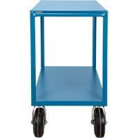 Outdoor Shelf Cart, 2 Tiers, 18" W x 39" H x 33" D, 1200 lbs. Capacity Equipment World