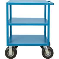 Outdoor Shelf Cart, 3 Tiers, 18" W x 39" H x 33" D, 1200 lbs. Capacity Equipment World