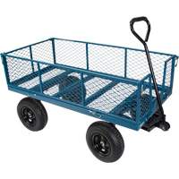 Wagon avec c&ocirc;t&eacute;s rabattables, 24" la x 48" la x Capacit&eacute; 800 lb Equipment World