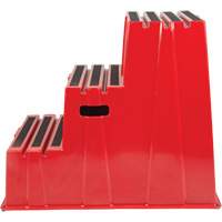 Escabeau industriel, 3 marches, 34-13/16" x 22-7/16" x Hauteur 28-1/2" Equipment World