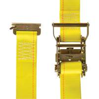 Logistic Strap, Ratchet, 2" W x 12' L, 1000 lbs. (454 kg) WLL Equipment World