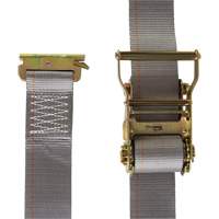 Logistic Strap, Ratchet, 2" W x 16' L, 1000 lbs. (454 kg) WLL Equipment World