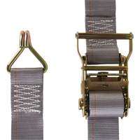 Tendeur d'arrimage utilitaire robuste, Crochet en J, 2" la x 16' lo, Charge d'utilisation 500 lb (227 kg) Equipment World