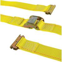 Heavy-Duty Utility Strap, Cam Buckle, 2" W x 12' L, 835 lbs. (379 kg) WLL Equipment World