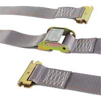 Heavy-Duty Utility Strap, Cam Buckle, 2" W x 16' L, 835 lbs. (379 kg) WLL Equipment World