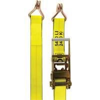 Winch Strap, J-Hook, 30' W x 3" L, 5400 lbs. (2449 kg) Working Load Limit Equipment World