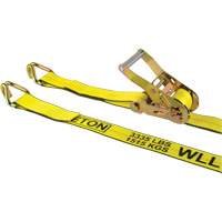 Winch Strap, J-Hook, 30' W x 2" L, 3335 lbs. (1512 kg) Working Load Limit Equipment World