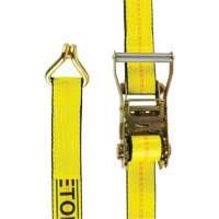 Winch Strap, J-Hook, 30' W x 2" L, 3335 lbs. (1512 kg) Working Load Limit Equipment World