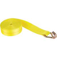 Logistic Strap, J-Hook, 30' W x 2" L, 1670 lbs. (757 kg) Working Load Limit Equipment World
