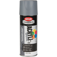 Industrial Acryli-Quik Lacquer, Grey, Very Flat, 12 oz., Aerosol Can Equipment World