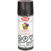 Industrial Acryli-Quik Lacquer, Black, Semi-Flat, 12 oz., Aerosol Can Equipment World