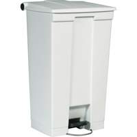 Poubelle &agrave; dessus plat, Poly&eacute;thyl&egrave;ne, Capacit&eacute; 23 gal. US Equipment World